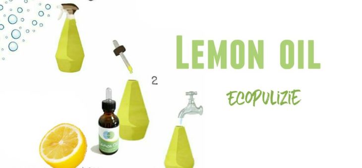 Pulire, risparmiare e rispettare l’ambiente con l’olio essenziale al limone